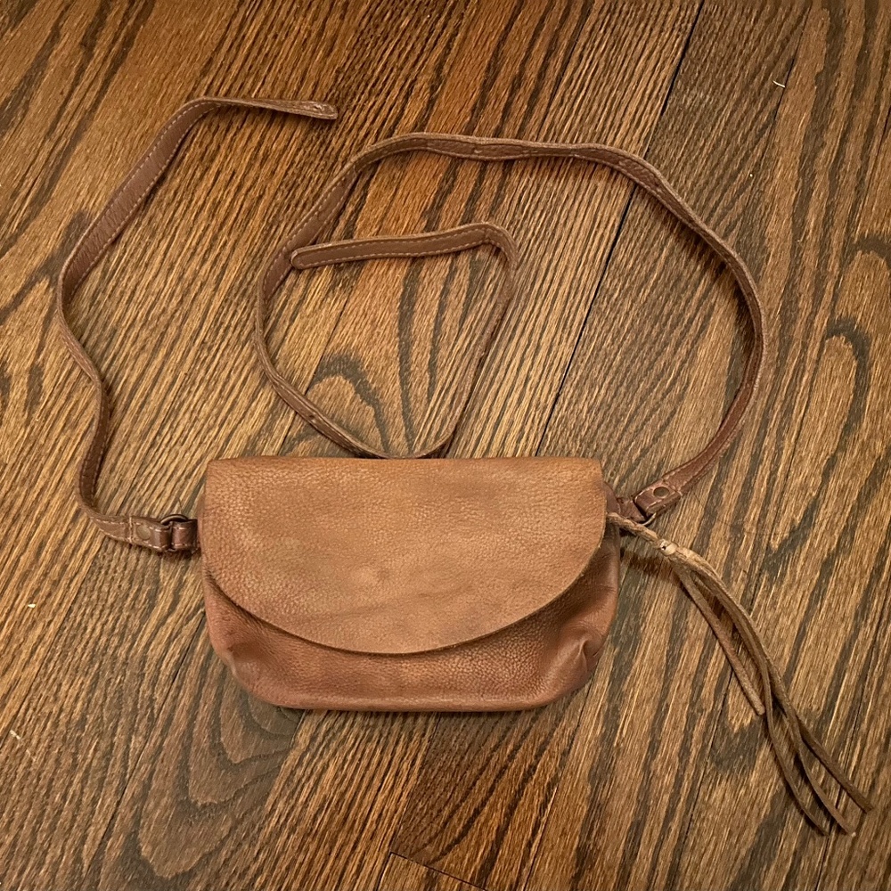 Free People Genuine Leather Belly Bag/Cross Body/Fanny Bag